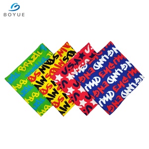 Tendenza moda 100% Poliestere Personalizzata Cina Sciarpa Fazzoletto SunScreen Leopard <span class=keywords><strong>bandana</strong></span> - Product Image 6