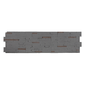 Panel de Piedra Sintética China NEU 2025, Placa de Piedra Artificial Ligera de PU, Revestimiento de <span class=keywords><strong>Pared</strong></span> de Piedra Clásica Moderna e Impermeable para Espacios Exteriores - Product Image 1