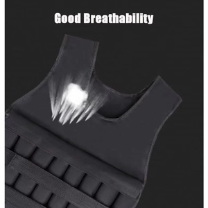 Gilet lesté ajustable et respirant pour hommes et femmes, pour la course, l'entraînement scolaire et les activités de plein air - Product Image 6