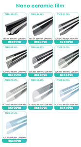 Película para Parabrisas de Coche MOKPRO IRX-0190, Película de Tinte de Ventana Nano Cerámica, VLT 05%-80%, 1.52*30m, 2mil para Vidrio de Coche - Product Image 3