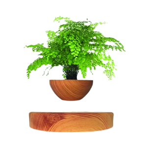 Экологичный левитирующий воздушный горшок бонсай, современный Магнитный Подвесной цветочный горшок, цифровой умный пластиковый материал - Product Image 1