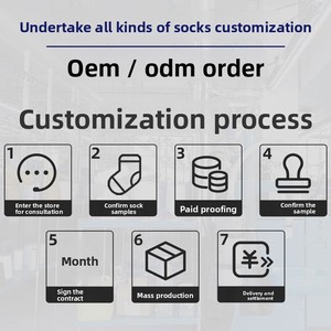 Custom-made Casual Cotton Dot Mid-calf <strong>Socks</strong> Breathable Sweat-absorbent Unisex One Size 3 Days Delivery 7 Days - Product Image 2