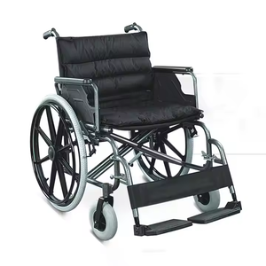 Silla de ruedas de transporte de aleación de aluminio plegable estándar silla de ruedas manual ligera <span class=keywords><strong>para</strong></span> <span class=keywords><strong>personas</strong></span> mayores discapacitadas <span class=keywords><strong>con</strong></span> frenos de mano - Product Image 3