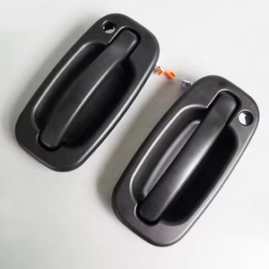 Q Kit de poignée de porte avant arrière 15721571 15721572 15107655 15107656 15034985 15034986 pour GMC <span class=keywords><strong>Chevrolet</strong></span> <span class=keywords><strong>Silverado</strong></span> Sierra 1999-2006 - Product Image 4