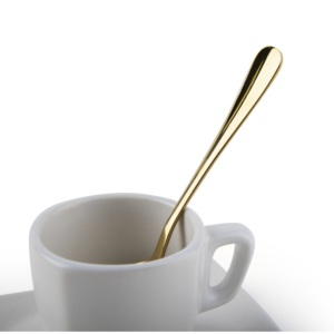 Ensemble de 6 cuillères à café Excelsa en acier doré 14,5x1,5x3 cm - Product Image 3