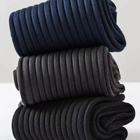Automne hiver déodorant absorbant la sueur couleur unie haute chaussettes de sport pour hommes longues chaussettes en coton à tube haut