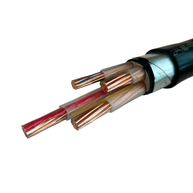 Industrial 0.6/1KV Underground XLPE 5 Core Armored Electrical Power Cable XLPE Insulated Underground Construction