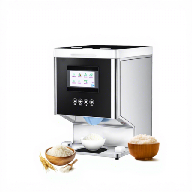 Fully Automatic 15kg 30kg Cooked Rice Warming Dispensing Machine Cooked Grains Dispenser Intelligent Cooked Rice Dispenser