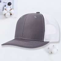 Gorras Trucker de Malla de 6 Paneles, al por Mayor, con Logotipo Bordado Personalizado, Cierre Ajustable a Presión, Transpirables, Impermeables y Ligeras