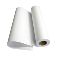 Papier pour traceur blanc de 65 pouces de largeur, 70 g/m², papier bond pour l'usine textile