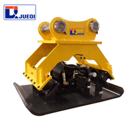 Compacteur vibrant hydraulique pour sols, pique à terrassement efficace, accessoire de compactage pour la construction et la remise en état des terres, OEM disponible