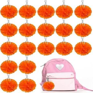 Porte-clés Pompon Remuuly, Cadeaux pour Pom-pom girls, Accessoires de Cheerleading, Design Moderne et Simple - Product Image 2
