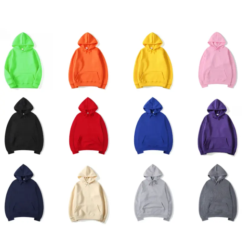 Good Price Street Polyester Custom Gym Blank Sweatshirt Plain Oversize Men's Hoodies