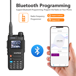 Walkie Talkie con auricular de 10W, rango de 999 canales, programación de teléfono, transceptor NOAA, grabación de Radio bidireccional AM FM, 1/<span class=keywords><strong>2</strong></span> ", 1/<span class=keywords><strong>2</strong></span>" - Product Image 4