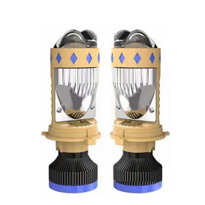 Lentille de projecteur bi LED T8-h4 de <span class=keywords><strong>sel</strong></span> chaud 150W 13000LM 6000K Plug and Play avec 2 phares de Source LED supplémentaires pour la mise à niveau de la voiture - Product Image 1