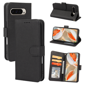 Étui de téléphone <span class=keywords><strong>portefeuille</strong></span> en cuir PU avec fente pour carte de luxe pour <span class=keywords><strong>Google</strong></span> <span class=keywords><strong>Pixel</strong></span> 9A 8 7 Pro 6 Pro Flip Mobile Covers - Product Image 1