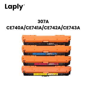Cartucho de Tóner Compatible Laply CE740A/CE741A/CE742A/CE743A (307A) HP Color para CP5225 CP5225n <span class=keywords><strong>CP5225dn</strong></span> 7000/7300 Páginas - Product Image 1