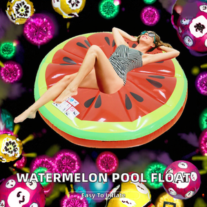 Flotador Inflable de Sandía para Piscina, Fabricado por OEM, Material de PVC, para 1 Persona, Capacidad de 100 kg, Juguete para Piscina - Product Image 2
