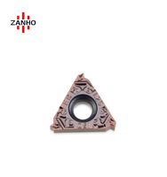 ZANHO PVD Coated Carbide Threading Inserts 16ER 11W 16ER14W 16IR I1.5ISO 1.25ISO Insert for Machine Tool Cutting