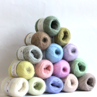 Wholesale Mohair Wool Yarn Hand Knitting Yarn 20%Mohair 33%Nylon 47%Wool Fancy Yarn ,Crochet Clothes, Etc