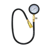 Kit de testeur de fuite de cylindre de moteur professionnel, détecteur de fuite à double jauge, outil de diagnostic pour moteur à essence automobile