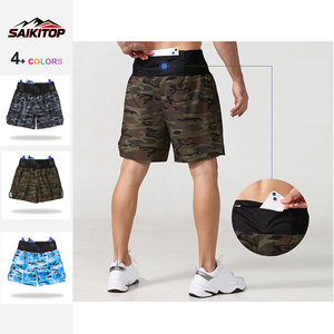 Pantalones Cortos Deportivos <span class=keywords><strong>para</strong></span> Hombre <span class=keywords><strong>para</strong></span> Correr al Aire Libre - Cintura Elástica - Pantalones Cortos Ligeros <span class=keywords><strong>para</strong></span> Maratón - Casuales con Bolsillo - Product Image 1