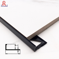 Protecteur de carreau en aluminium pour le moulage durable des bords-Bordure de carreau robuste pour carreaux de céramique