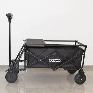 Carrito Eléctrico Multiusos, Carrito de Campamento Plegable, Carrito Plegable con Asiento - Product Image 2