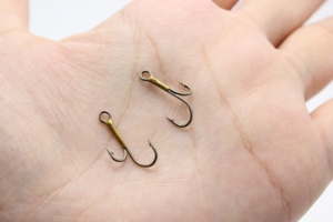 1 # -4 #   Hameçons doubles de pêche de haute qualité en gros 1/0 2/0 3/0 pour jig assisté, leurres et pêche en mer – Approvisionnement direct usine - Product Image 2