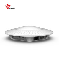 Gateway minew G1 de 300m, Bluetooth a WiFi, protocolo TCP / MQTT / HTTP, gateway nórdico nrf52 para balizas BLE