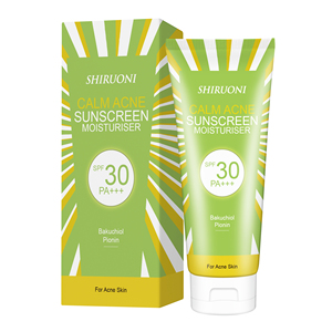 Soothing Broad-Spectrum Protection <strong>Spf</strong> <strong>30</strong> Calm Acne Bakuchiol Hyaluronic Acid Sunscreen <strong>Moisturiser</strong> - Product Image 1