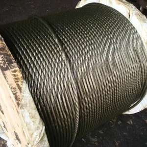 Cable de Acero Galvanizado y Sin Galvanizar 6X36+Iwrc 6X36+FC para Cabrestante, Amarre y Remolque - Product Image 4