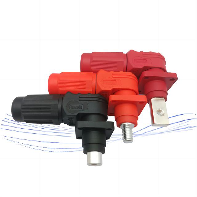 1 Pin HVIL High Voltage Connector 60A 100A 120A Ev Battery Storage 6mm Male Female for Power Applications