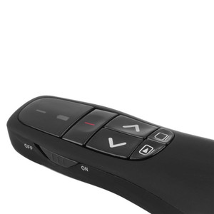 PPT trình bày không dây Clicker 2.4GHz RF USB thuyết trình không dây với con trỏ <span class=keywords><strong>laser</strong></span> màu đỏ trang chuyển bút điều khiển từ xa chuột - Product Image 1