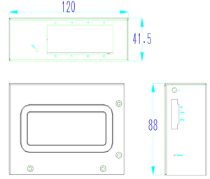 SALZ Automation Switch Ethernet Industrial No Administrado de 8 Puertos, Montaje en Riel DIN - SWITCH 1008TX - Product Image 5