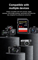 Carte mémoire numérique sécurisée haute vitesse 200 Mo/s Extreme Pro UHS-I personnalisable 32 Go 256 Go pour carte MP4 de téléphone portable avec caméra 4K