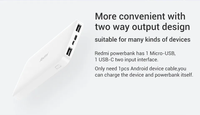 Powerbank Xiaomi 20000mAh 18W Pengisian Cepat USB-C Micro-USB Mi Redmi 20000mAh Versi Global Original