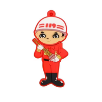 Clé USB 3D personnalisée en PVC pour gadgets mobiles et technologiques, 2 Go, 4 Go, 8 Go, 16 Go, 32 Go, vente en gros, logo personnalisé