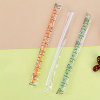 Paille souple en silicone de qualité alimentaire, détachable, large, découpable, lavable, réutilisable, portable, résistante à la chaleur, facile à nettoyer, flexible pour boire