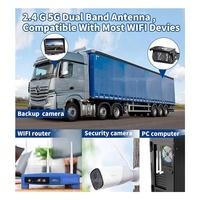 Antenne omnidirectionnelle Wifi à Gain élevé 3dbi 2.4G 5.8G Lora 868mhz 915mhz Gsm 4g Lte Ble en caoutchouc