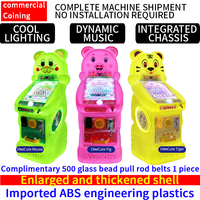 Vente en gros usine Xiangyi Mini machine de jeu d'arcade pinball à monnayeur, éducative, mignonne, avec logo personnalisé et interface en anglais