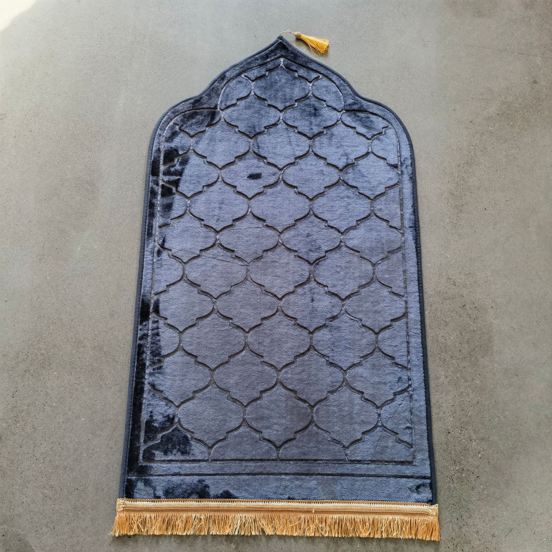 Gris foncé - 65*115cm [moulage à points raschel]