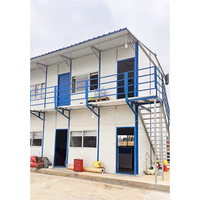 Maisons modulaires de villa de conteneur en acier de qualité supérieure en Chine avec des options de 80m2/50m2 Design moderne à faible coût