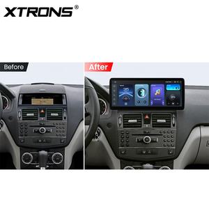 XTRONS Autoradio multimédia Android 12,3 pouces pour Benz Classe C W204 Écran anti-reflets 2K Snapdragon 662 8+128 Go - Product Image 6