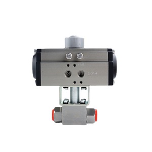 Vanne à boisseau sphérique pneumatique haute pression Mkfale Smab 50 63 31,5 MPa 2 pouces pour gaz à température normale - Product Image 1