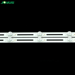 Retroiluminación LED <span class=keywords><strong>LCD</strong></span> universal de 26-65 pulgadas, para reparación de fuente de alimentación de pantalla de TV, 590x18mm-7LED-3V, lente cuadrada, 7 Cuentas cortables - Product Image 6