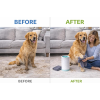 Tasse de nettoyage pour pattes de chien prête à être expédiée, lave-pattes portable pour animaux de compagnie, poils en silicone doux, élimination de la boue et de la saleté pour les promenades et la salle de bain des chiens