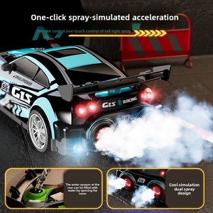 Voiture RC de drift 2,4 GHz haute vitesse 4x4 sans fil télécommandée avec lumières et musique, jouet électrique pour enfants et garçons, vente en gros - Product Image 5