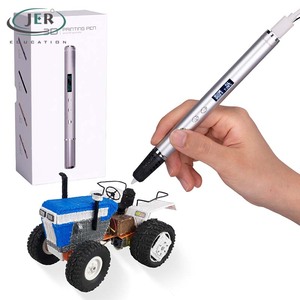<span class=keywords><strong>Stylo</strong></span> d'impression <span class=keywords><strong>3D</strong></span> en métal personnalisé avec logo et emballage sur mesure, fabriqué en Chine, certifié CE FCC RoHS, pour adultes, créateurs et bricolage - Product Image 1
