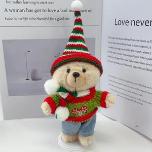 Peluche Teddy ISLAND Autorisation Mondiale Poupée Mode 14-17 cm Vêtements Créatifs Unisexe Vente en Gros Logo Personnalisable - Product Image 6